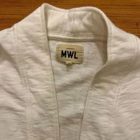 Madewell MWL Cardigan Sweatshirt Jacket. Size XXL. - Picture 8 of 13